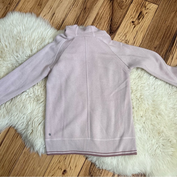 Lululemon Soothe Away Knit Hoodie Pink Size 4 - Picture 10 of 14